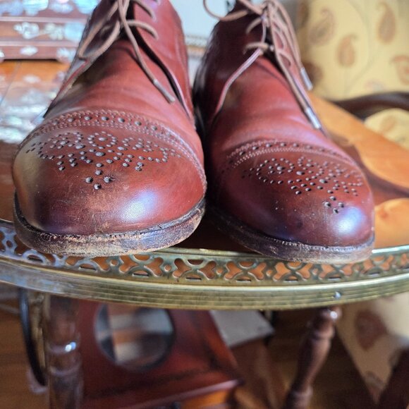 Bally Men’s Wingtips Oxford leather shoes - Picture 5 of 12